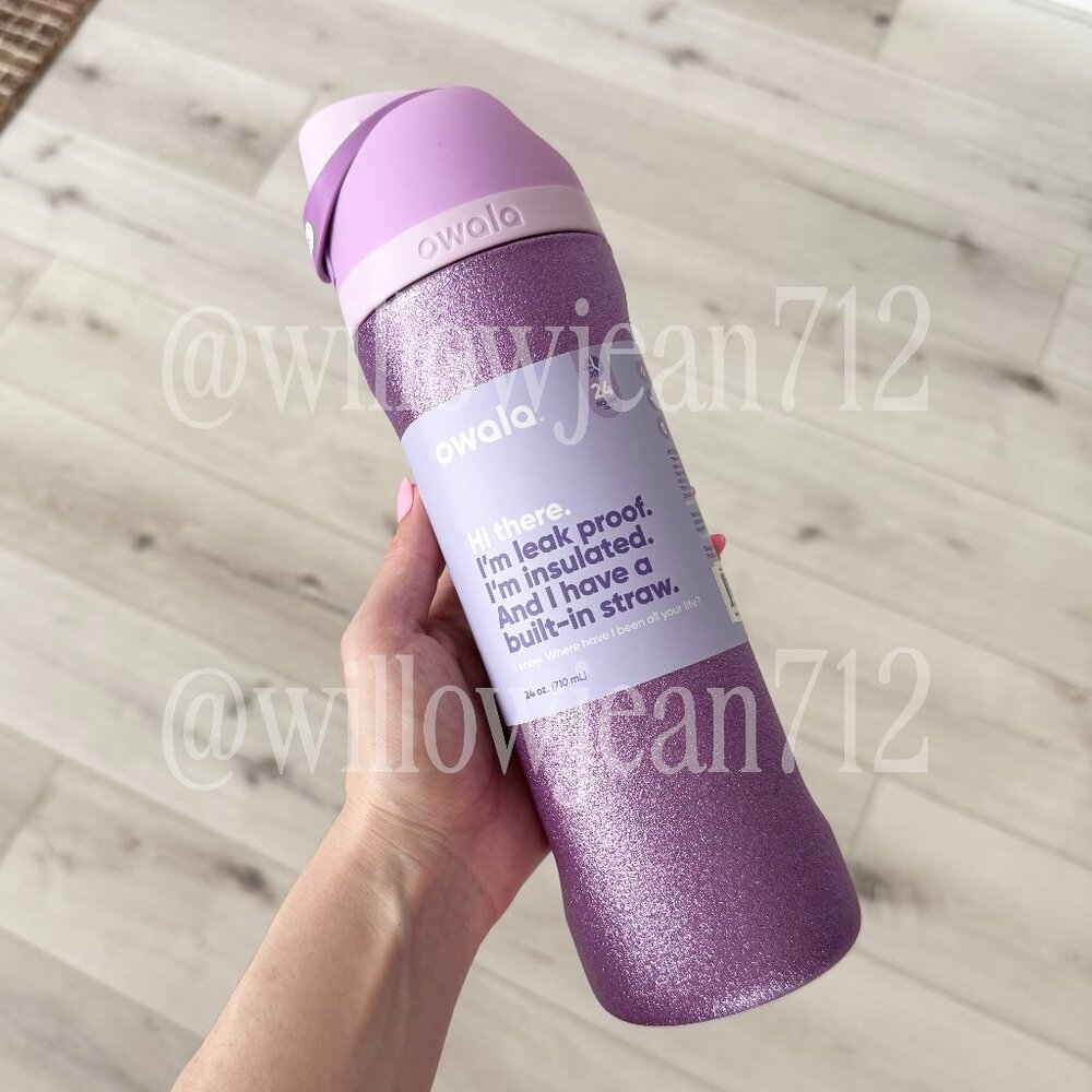 “So Eggstra" Owala Color Drop - 24 oz Freesip - Limited Edition Easter